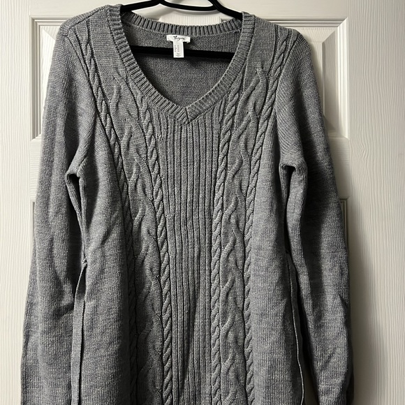 Grey Thyme Maternity Sweater Dress- Small - Picture 3 of 3